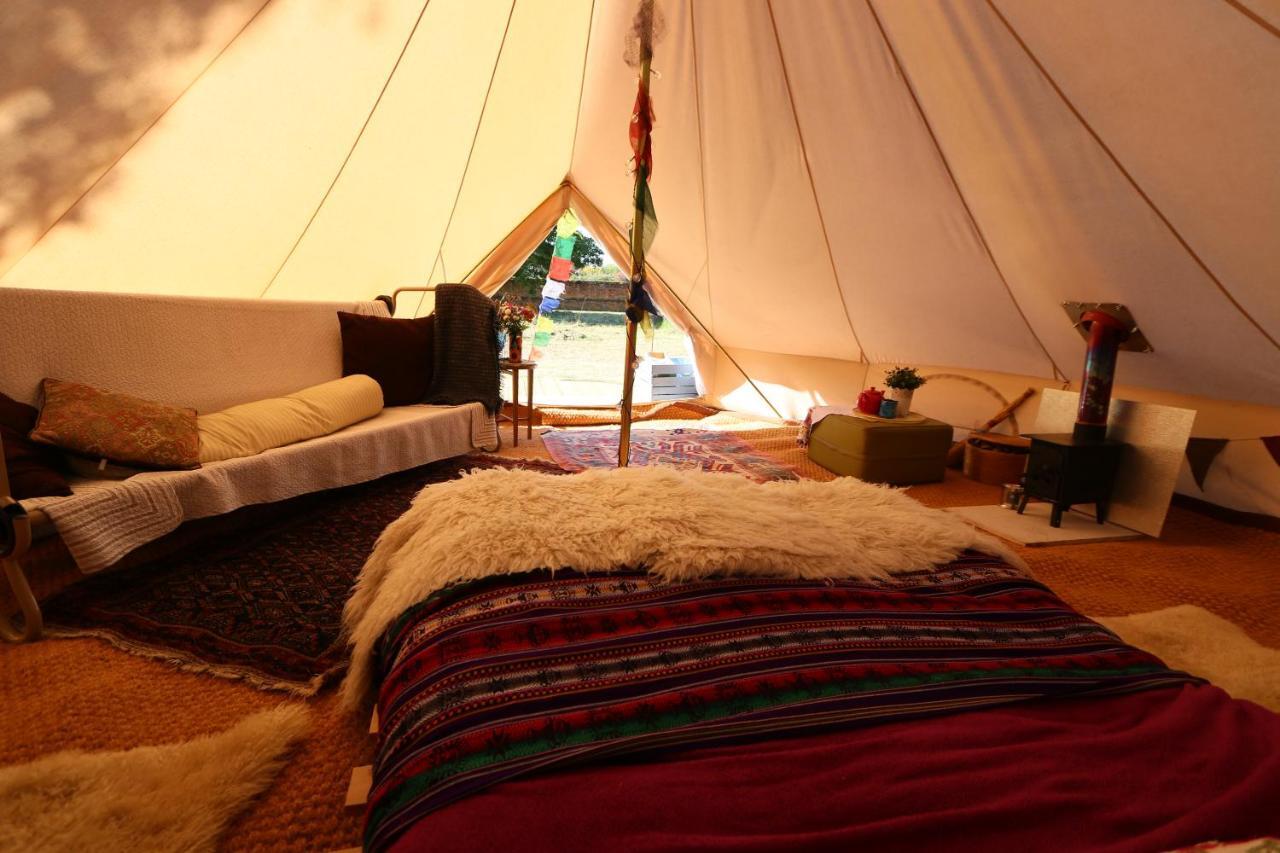 Mulberry Meadow Bell Tent Holt  Exterior foto